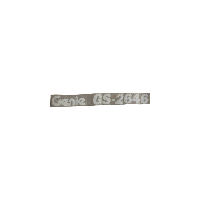 62057GT - DECAL, COSMETIC GENIE GS-2646