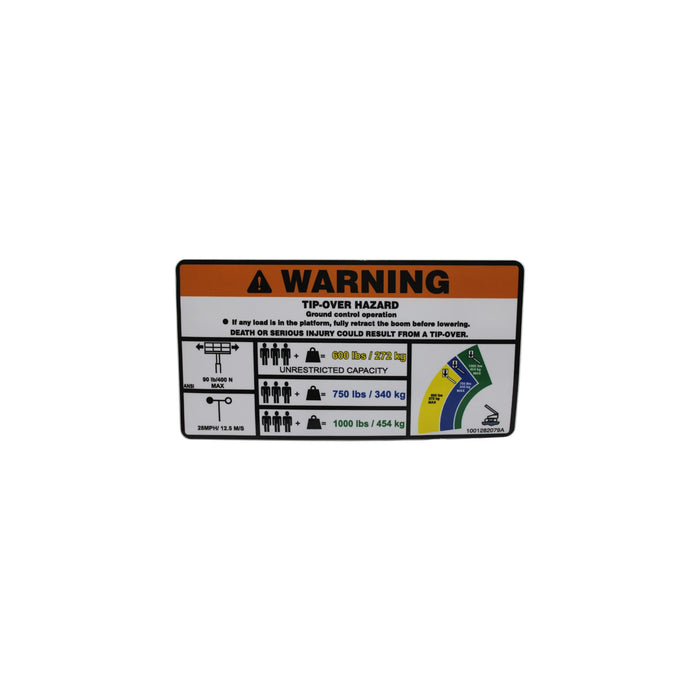 1001282079 - DECAL,WARNING HC3 (ANSI)