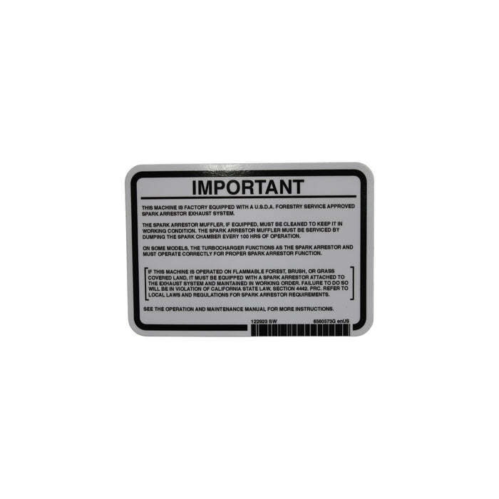 6560573 - DECAL Safety