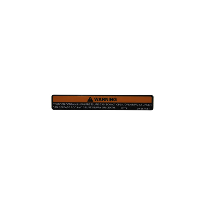 6577754 - DECAL Cylinder Warning Decal