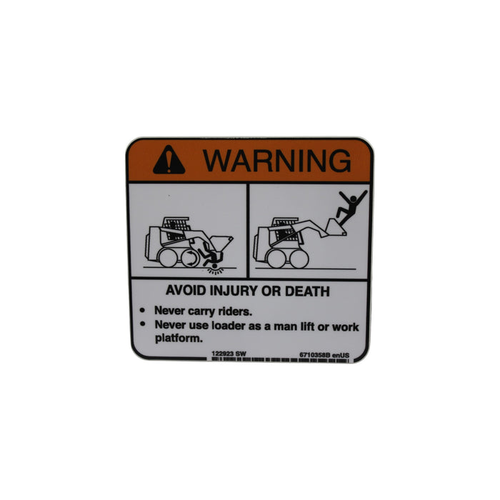 6710358 - DECAL SAFETY BOBCAT