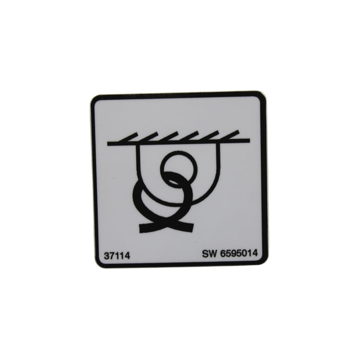 6595014 - DECAL Tie Down Decal