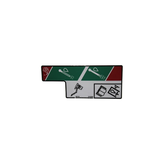 7313240 - DECAL TANK HYDRAULIC