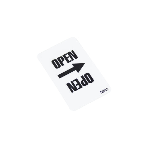 72833 - DECAL, OPEN LATCH