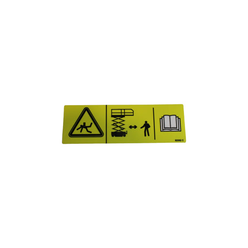 82562 - DECAL, DANGER CRUSHING HAZARD